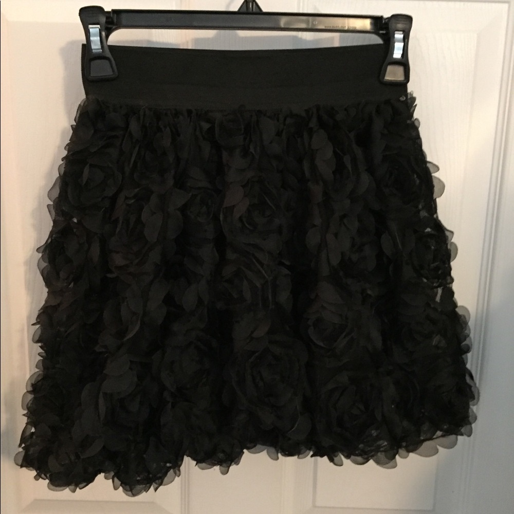 Black skirt